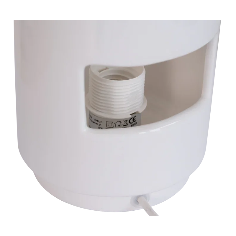 Lampe à poser céramique blanche...