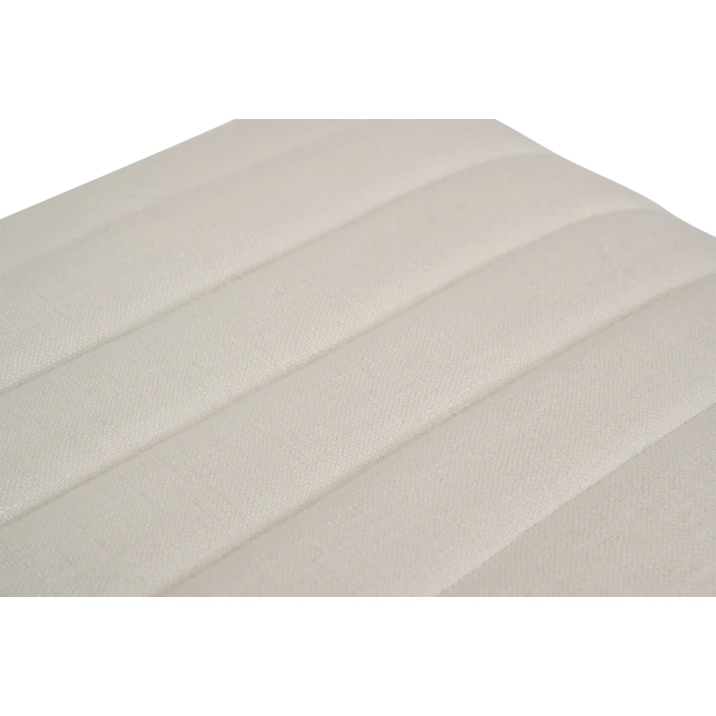 Pouf arche blanc cassé Lyne