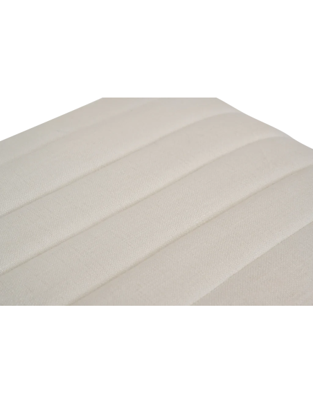 Pouf arche blanc cassé Lyne