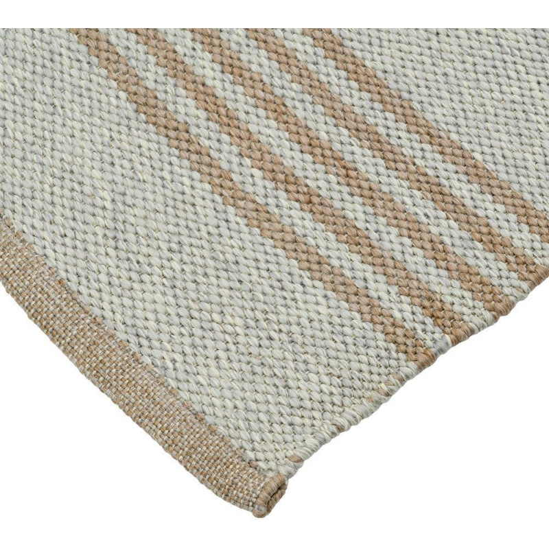 Tapis extérieur réversible beige écru...