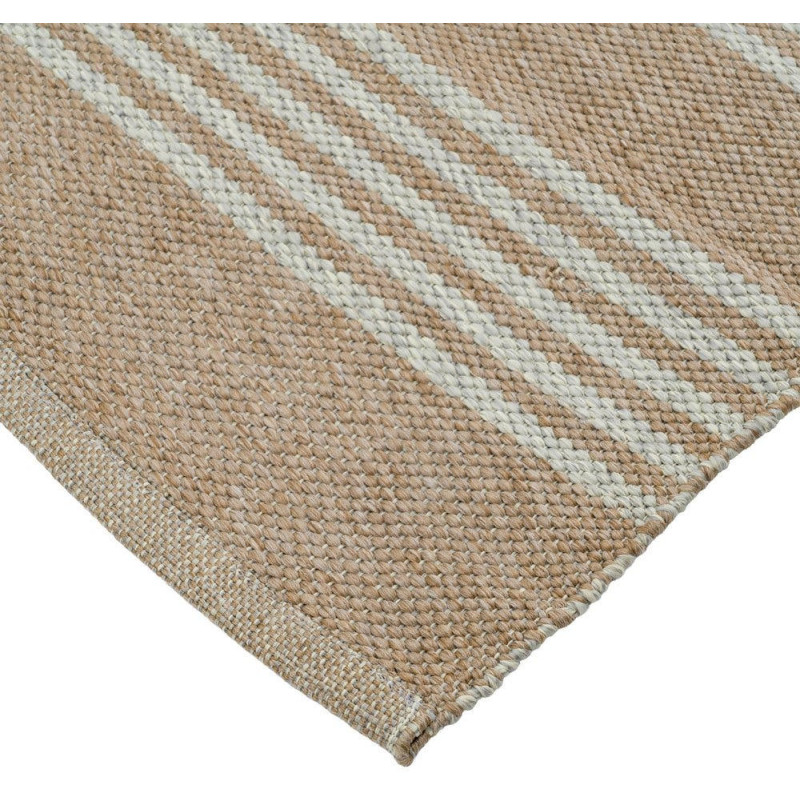 Tapis extérieur réversible beige écru...