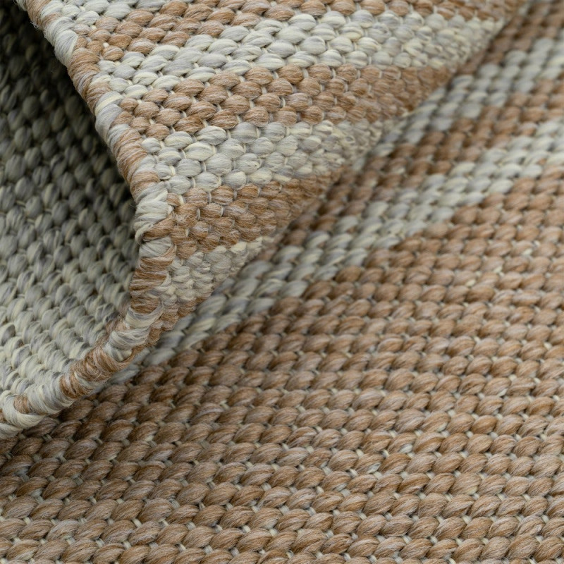 Tapis extérieur réversible beige écru...