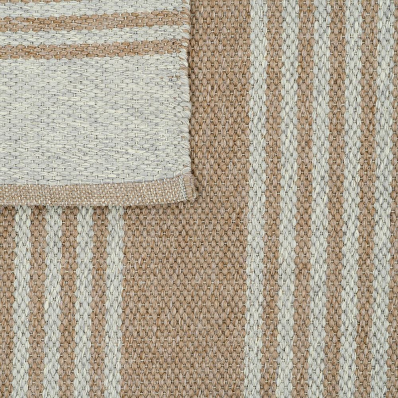 Tapis extérieur réversible beige écru...