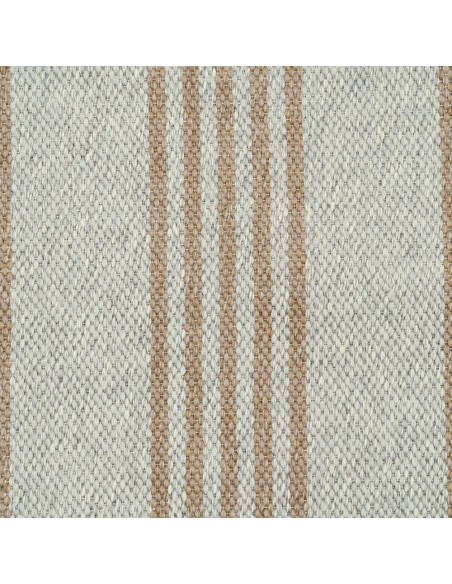 Tapis extérieur réversible beige écru en polypropylène 160x230 cm Avela