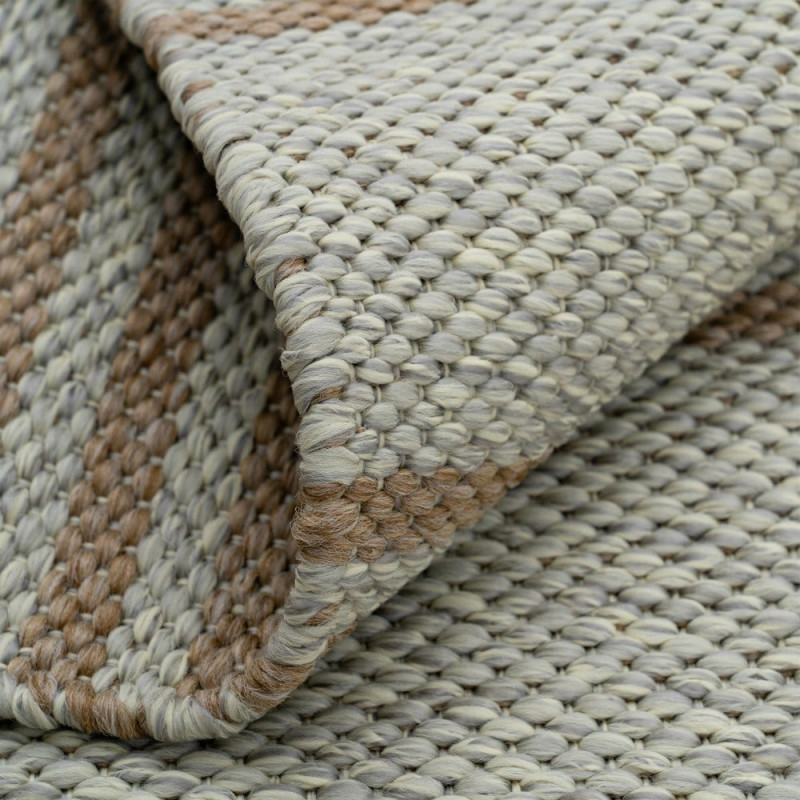 Tapis extérieur réversible beige écru...