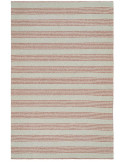 Tapis extérieur réversible terracotta écru en polypropylène 200x300 cm Avela