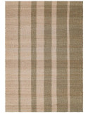 Tapis jute coton rayé naturel 200x300 cm Orvane