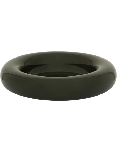 Grand saladier céramique vert olive 36 cm Lou