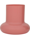 Vase rose poudré en verre recyclé Ø27,5x25 cm Sipho