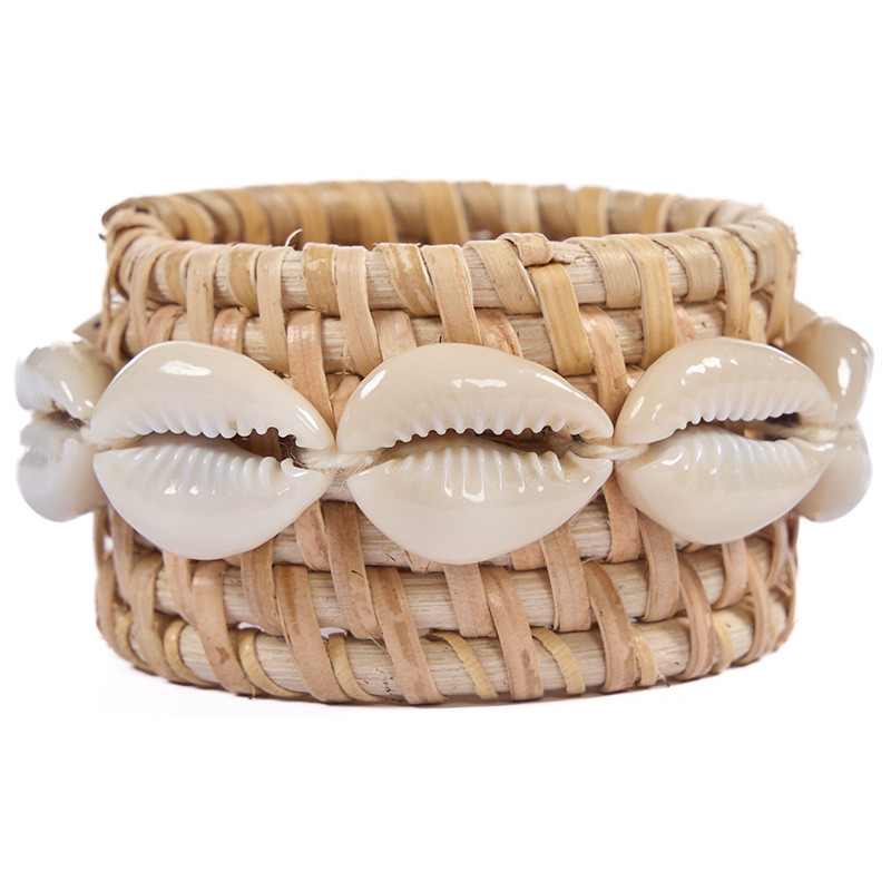Rond de serviette rotin naturel...
