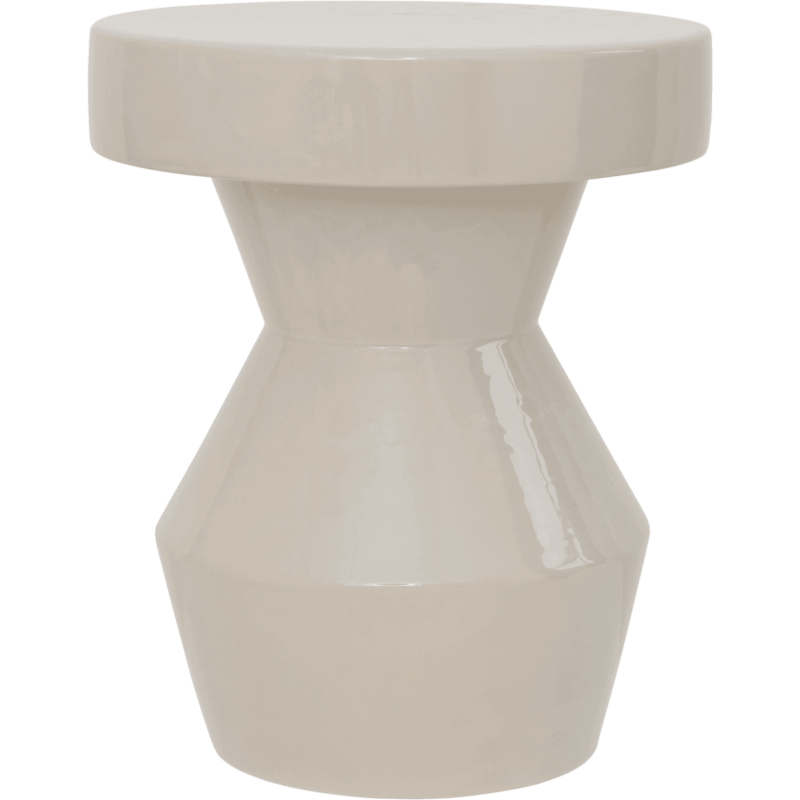 Table d’appoint céramique beige...