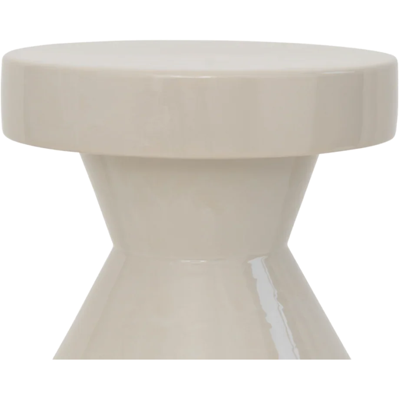 Table d’appoint céramique beige...