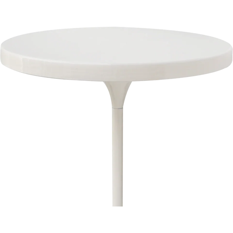 Table d’appoint blanche brillante...