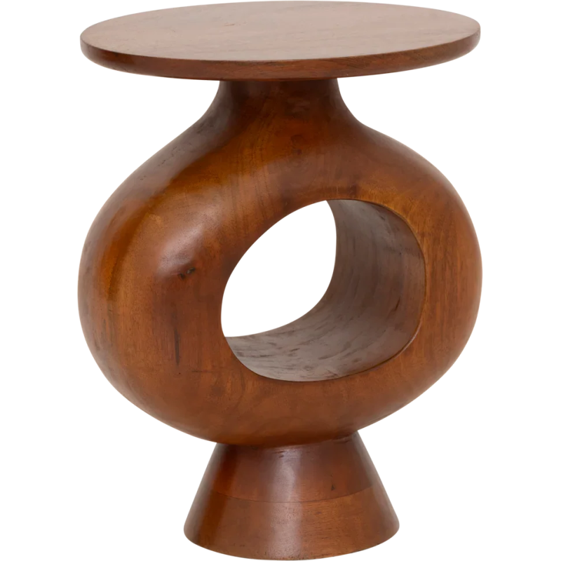 Table d’appoint ronde bois de...
