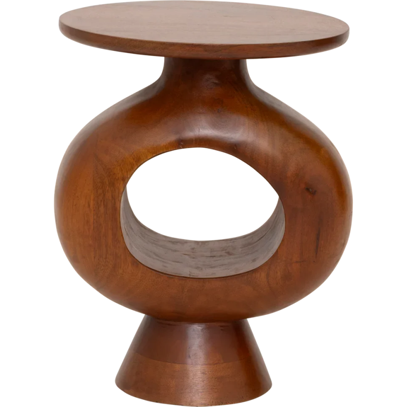 Table d’appoint ronde bois de...