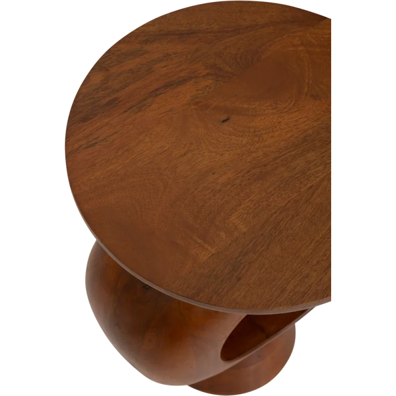 Table d’appoint ronde bois de...
