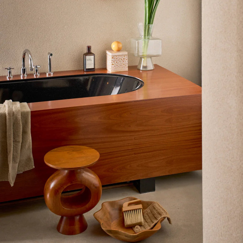 Table d’appoint ronde bois de...