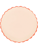 Petite assiette dessert grès rose poudré Ø13,5 cm Good Morning