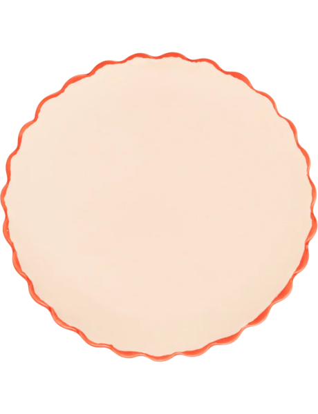 Petite assiette dessert grès rose poudré Ø13,5 cm Good Morning