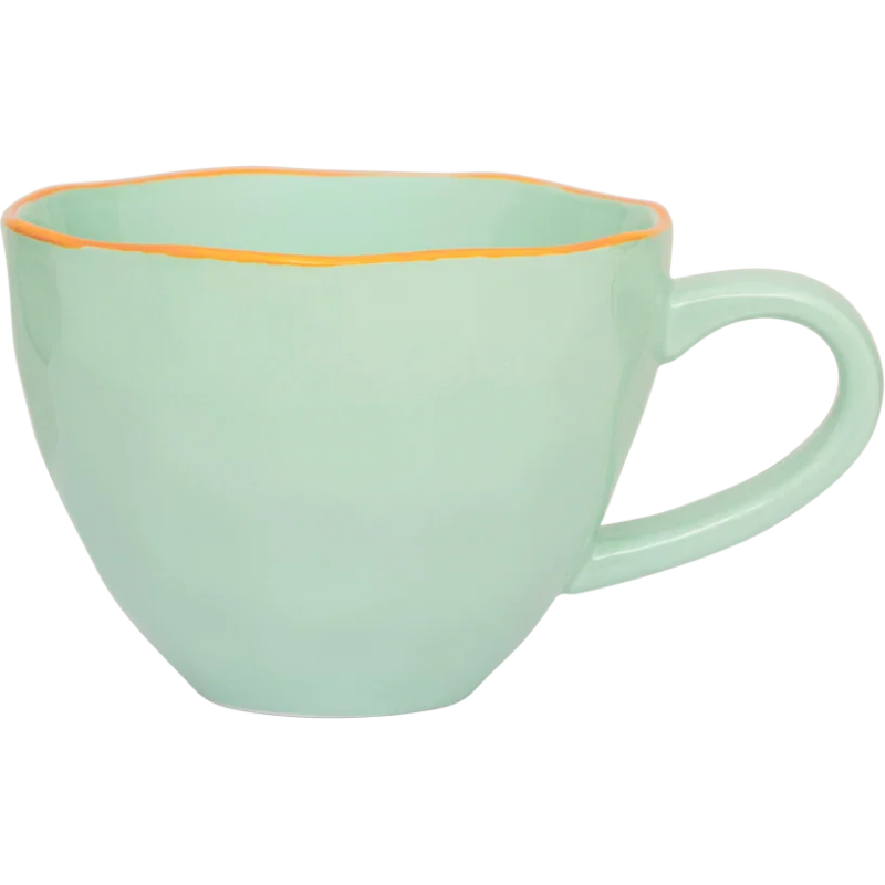 Tasse cappuccino thé grès céladon...