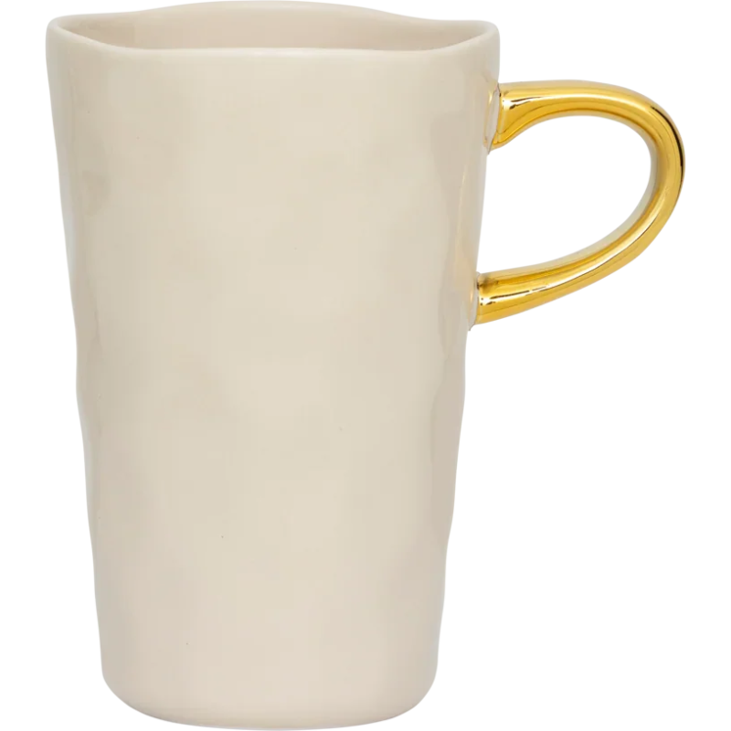Tasse latte grès beige avoine 400 ml...