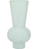 Vase haut en verre vert d’eau Ø19,5x38,5 cm Keiko