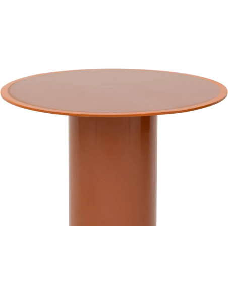 Table d’appoint ronde terracotta en fer Ø36x42,5 cm Tiro Urban Nature Culture - 3