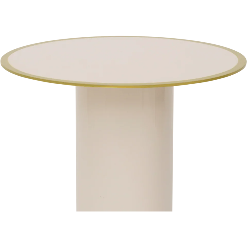 Table d’appoint ronde crème en fer Ø36x42,5 cm Tiro Urban Nature Culture - 2