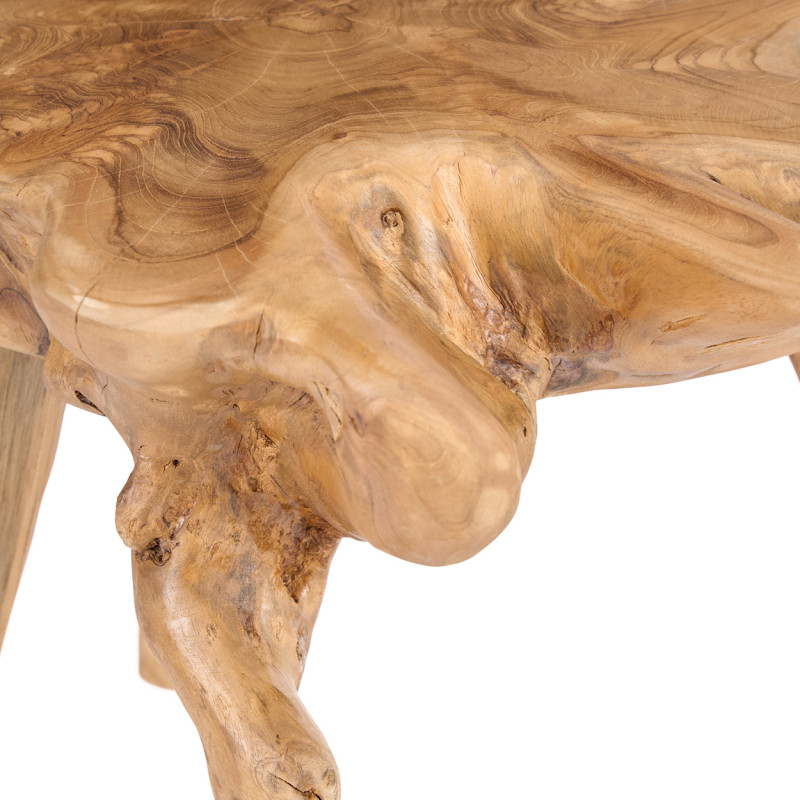 Table d’appoint racine de teck...