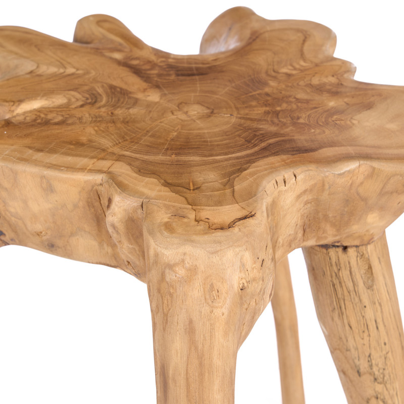 Table d’appoint racine de teck...
