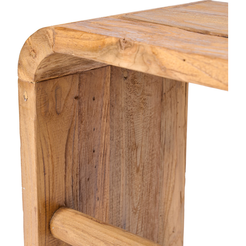Table d’appoint arche en teck naturel...
