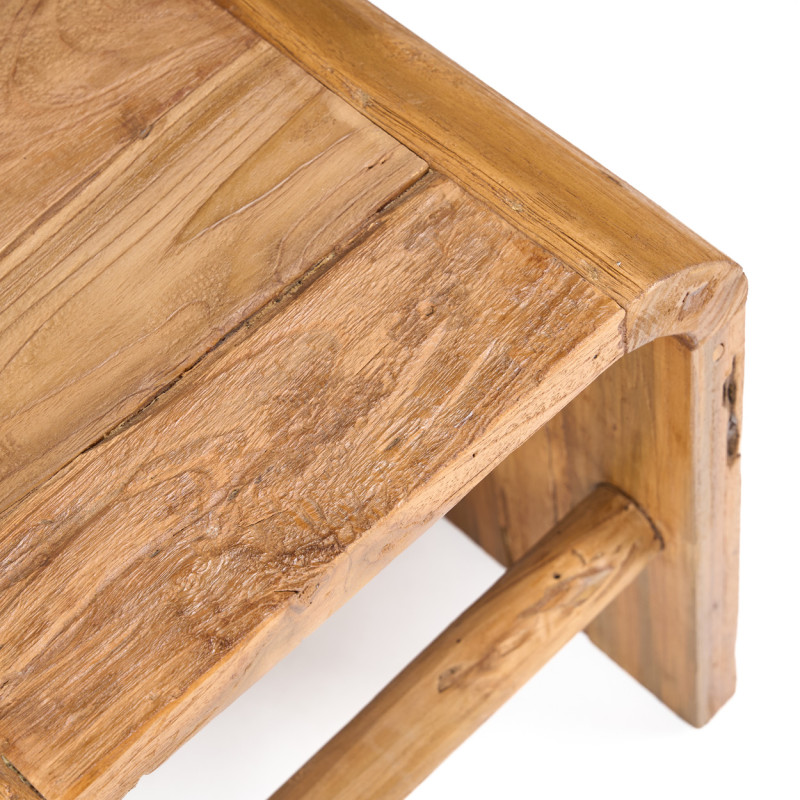 Table d’appoint arche en teck naturel...