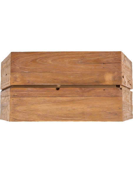 Table de lit ordinateur en teck naturel 55x23x22 cm The Ashley