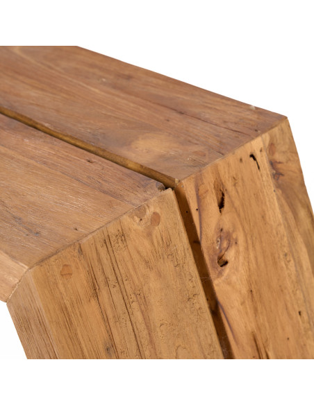Table de lit ordinateur en teck naturel 55x23x22 cm The Ashley