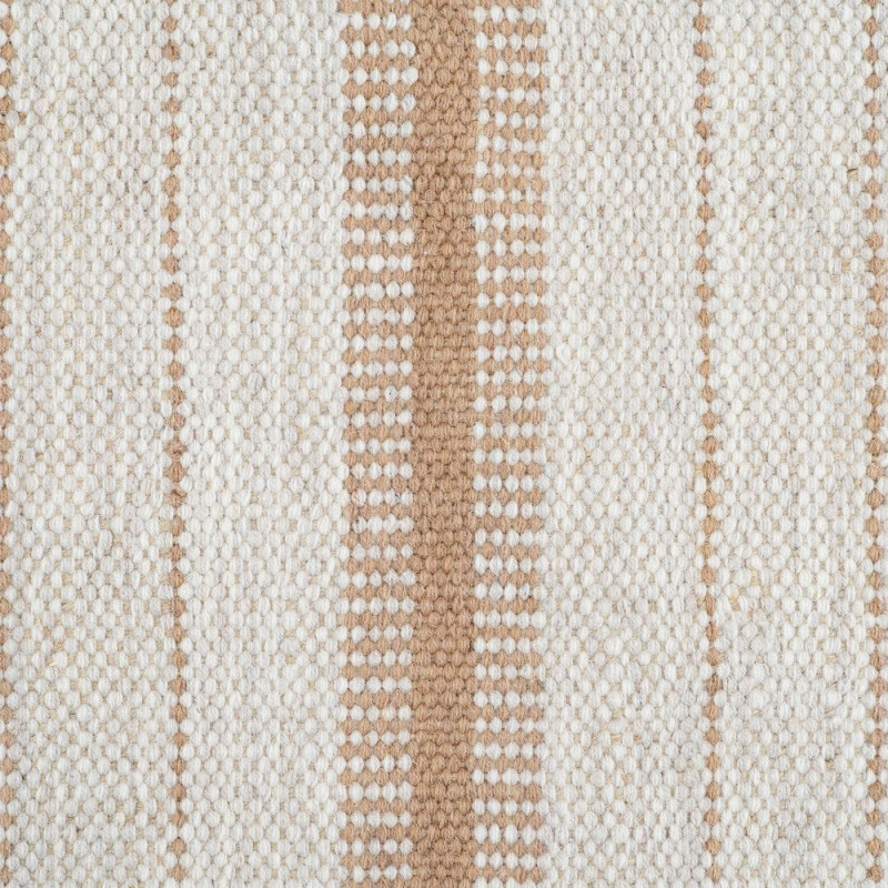 Tapis rayé laine jute coton 160x230...