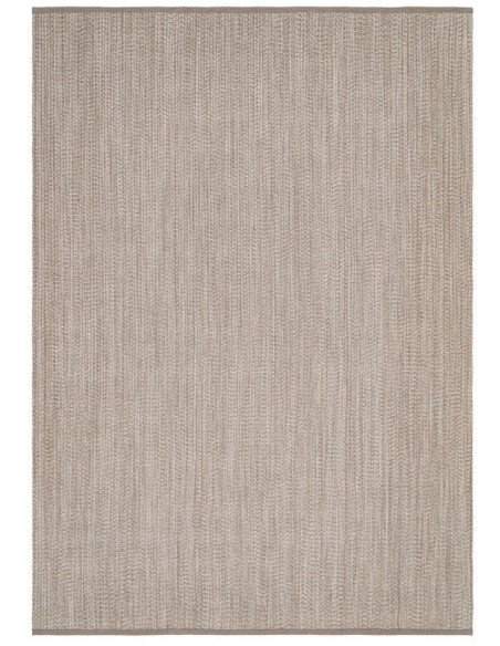 Tapis intérieur extérieur polypropylène taupe 160x230 cm Mirano