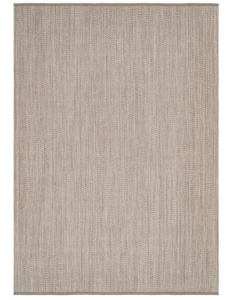 Grand tapis intérieur extérieur polypropylène taupe...