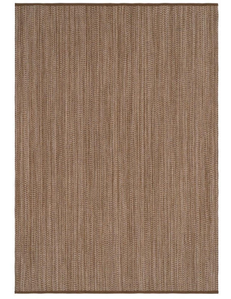 Tapis intérieur extérieur polypropylène marron 160x230 cm Mirano