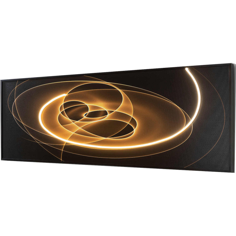 Tableau lumineux LED abstrait 150x50...