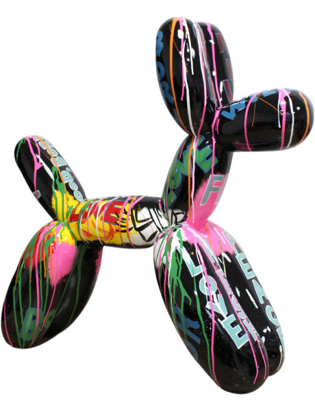 Statue chien ballon graffiti 41 cm Balloon Dog