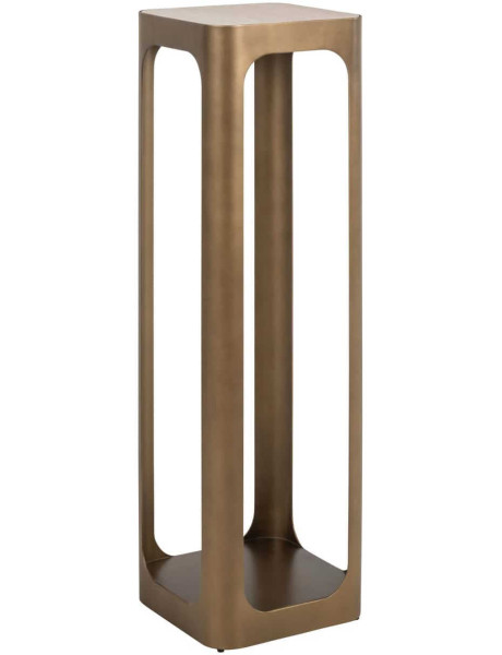 Sellette haute dorée 100 cm Claridge