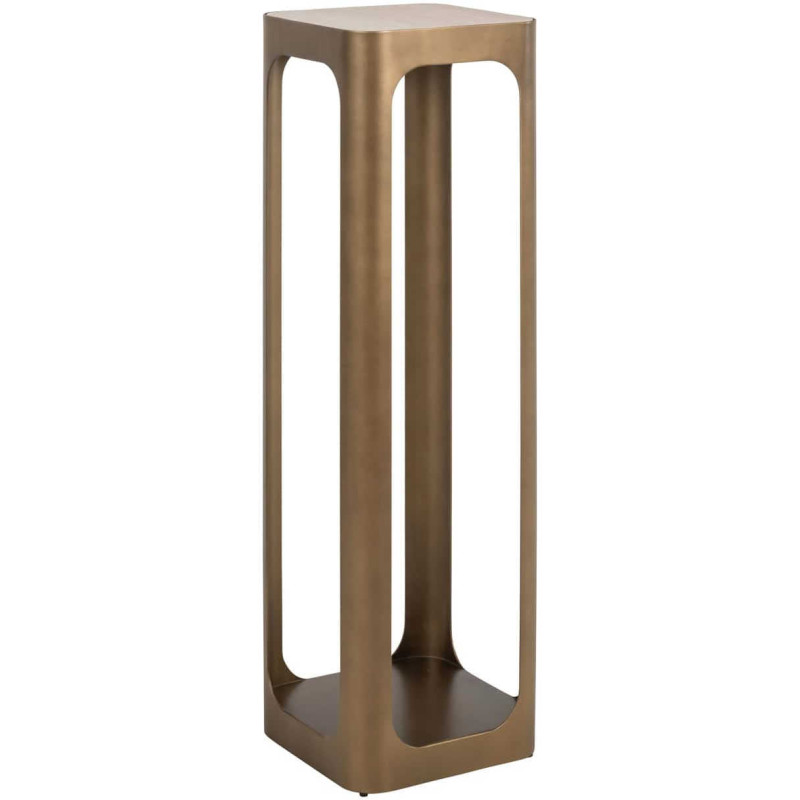 Sellette haute dorée 100 cm Claridge