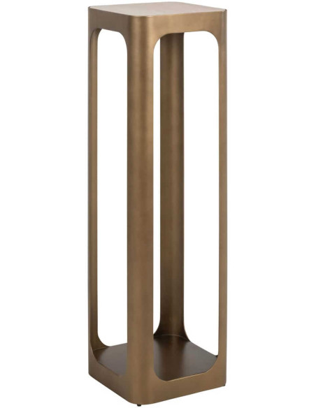 Sellette haute dorée 100 cm Claridge