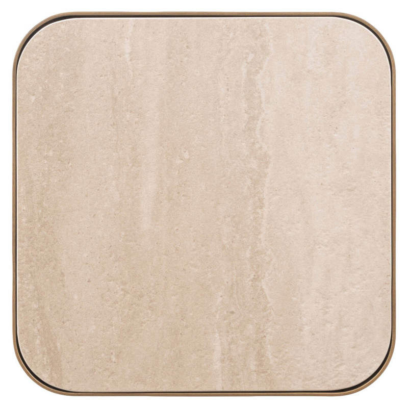 Sellette haute dorée 100 cm Claridge