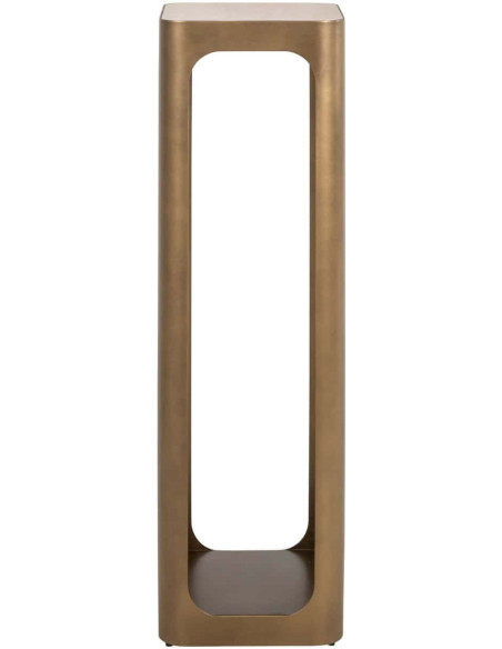 Sellette haute dorée 100 cm Claridge