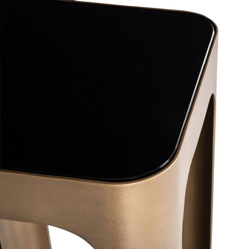 Sellette haute dorée 100 cm Claridge
