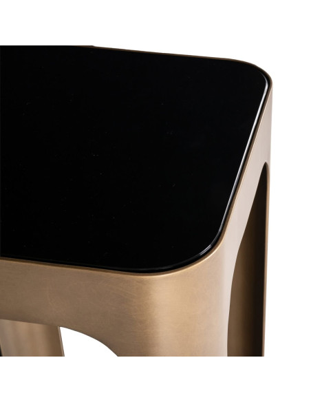 Sellette haute dorée 100 cm Claridge