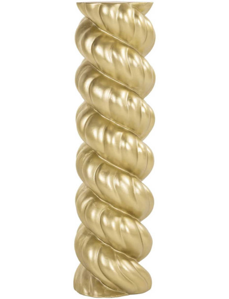 Sellette haute dorée fibre de verre 93 cm Amalia