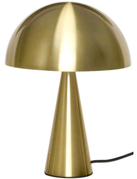 Lampe à poser champignon laiton 34 cm Mush