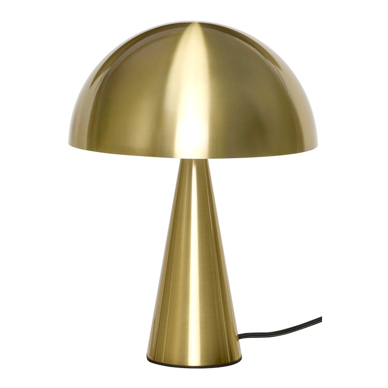 Lampe à poser champignon laiton 34 cm...